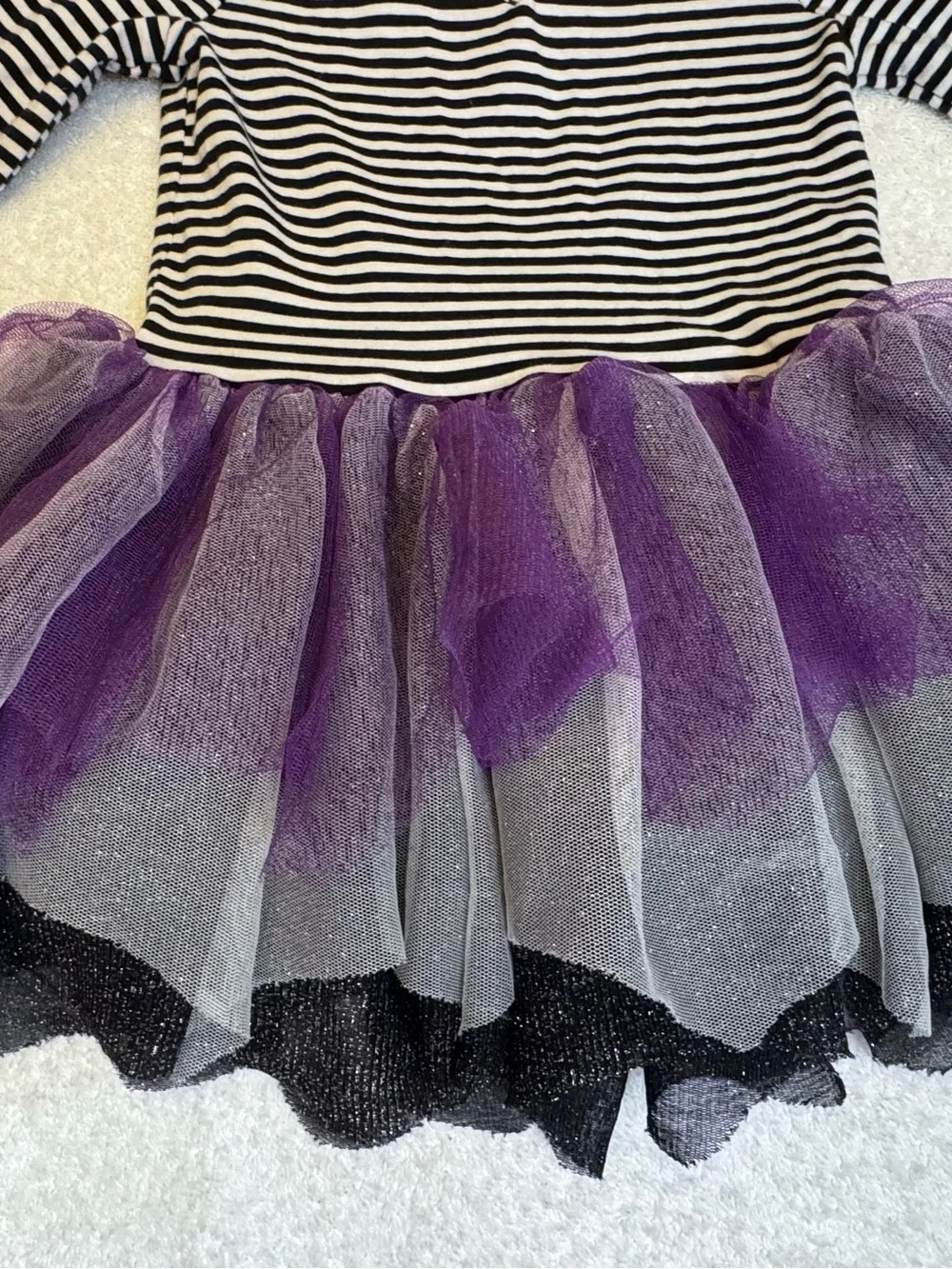 Emily Rose Halloween Dress 18M Sugar Skull Pumpkin Tutu Striped Tunic